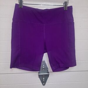 Athletic Works Women's Purple Shorts